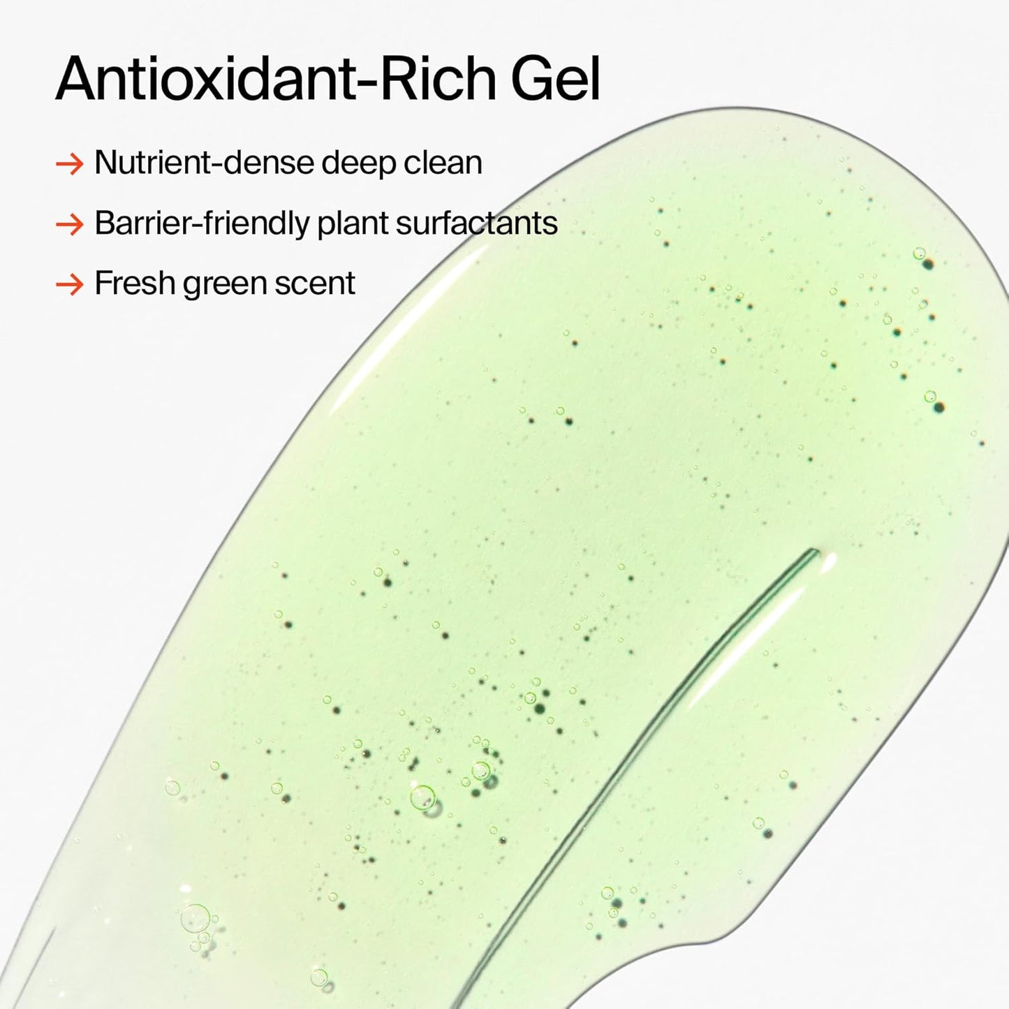 Superfood Facial Cleanser - Kale + Green Tea Daily Face Wash, Gentle Makeup Remover, with Antioxidants for Glowing Skin & Less Visible Pores, Award-Winning, Refillable Packaging
